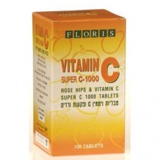 Витамин С жевательный 1000 мг, Floris Vitamin C Chew 1000 Mg 100 tab
